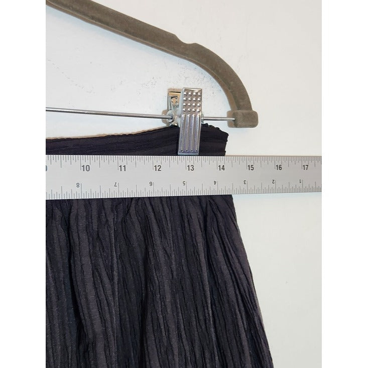 Lulus Black Pleated Maxi Skirt Size Medium NWT