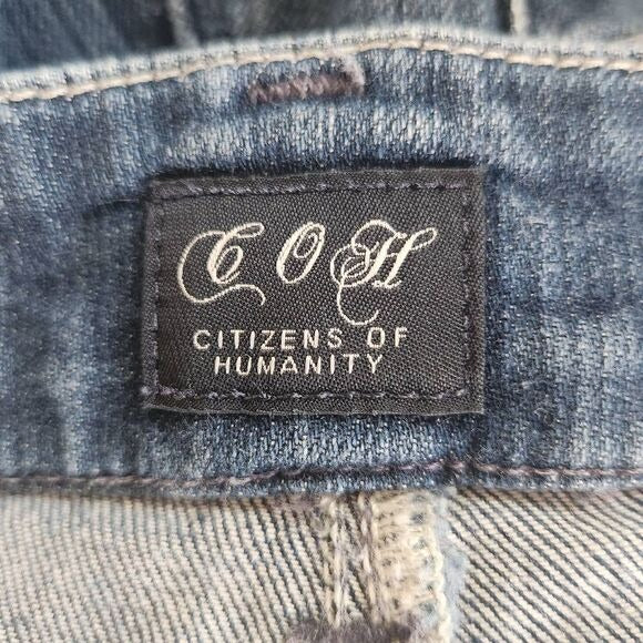 Citizens of Humanity Low-Rise Flare Leg Jeans Size 26