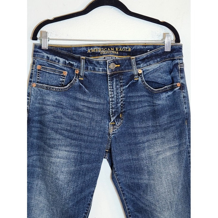 American Eagle Outfitters Men’s Straight Leg Slim Fit Jeans Size 34 x 36