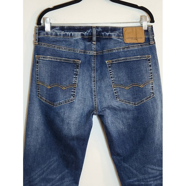 American Eagle Outfitters Men’s Straight Leg Slim Fit Jeans Size 34 x 36