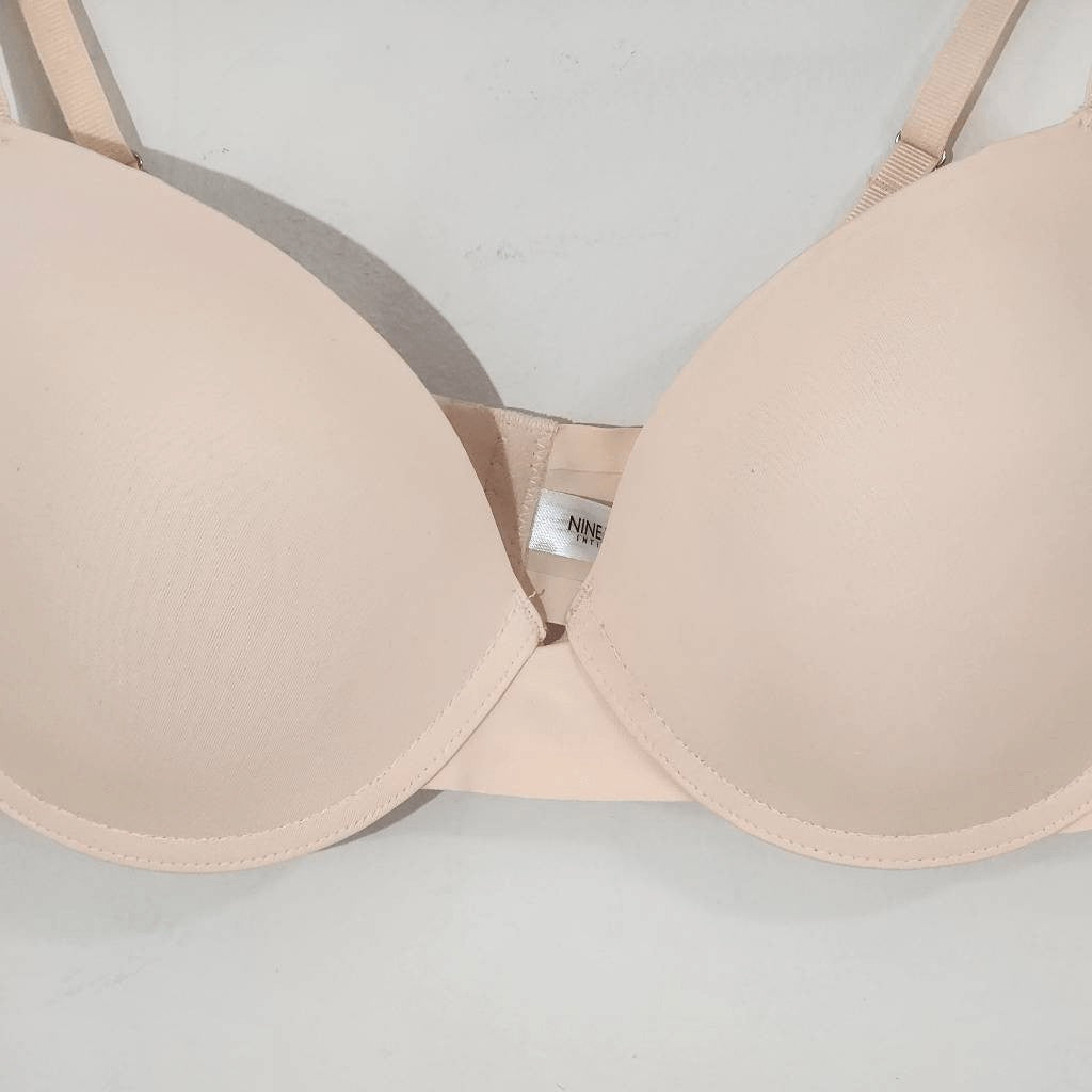 Nine West Blush Pink Padded Bra Size 36C NWOT Nine West Light Pink T-Shirt Bra