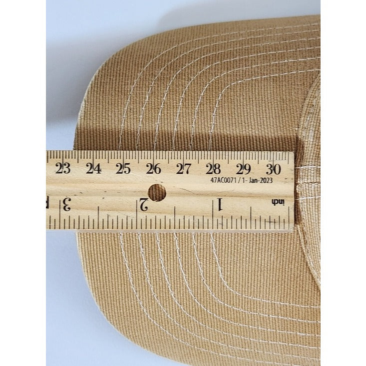Destin Florida Khaki Embroidered Surfboard Baseball Hat One Size Adjustable