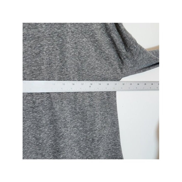 Lulus Heather Gray Long Sleeve Tee Size Medium NWT