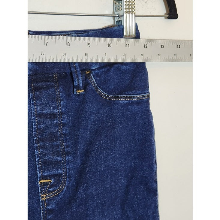 Good American Dark Wash Pull On Flare Leg Jeans Size 1