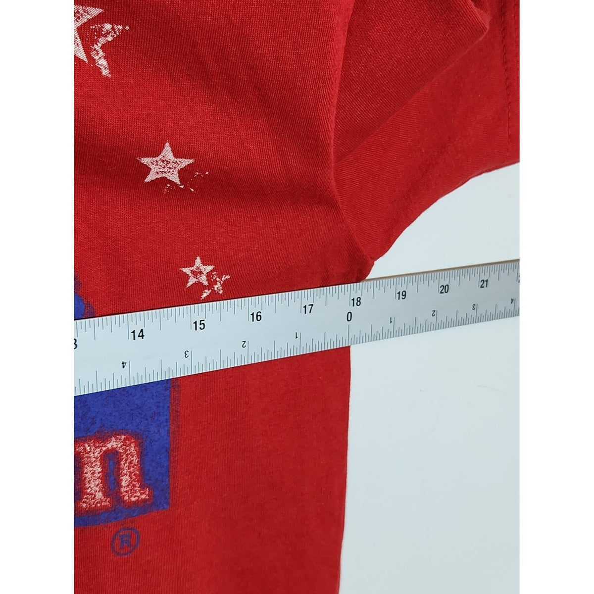 Pabst Blue Ribbon Beer Red Graphic Short Sleeve Tee NWOT Size Small