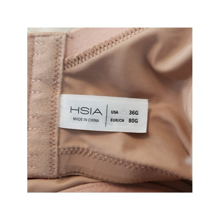 HSIA Nude Underwire Bra Size 36G