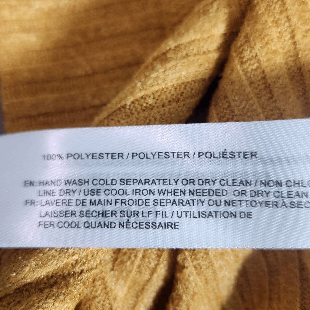 Band of the Free Mustard Ribbed Knit Pullover Size Small NWT Boxy Knit Top