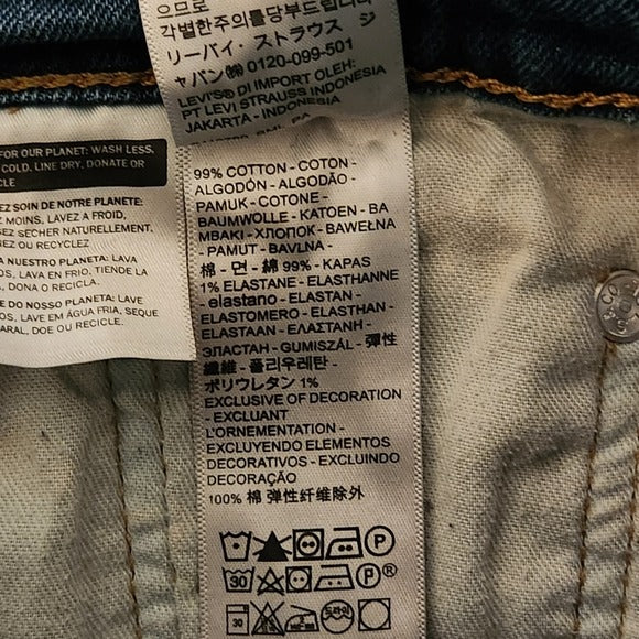 Levi's Mens 511 Slim Fit Jeans Size 29 x 30