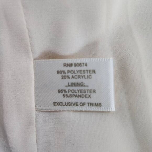 Boston Proper Pink and Cream Tweed Blazer with Shoulder Cutouts Size 4 NWOT