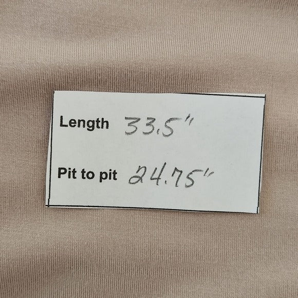 Pure Fiber Light Pink Lounge Dress Size Large Pure Fiber Sleep Nightshirt