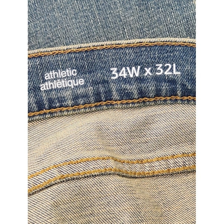 Amazon Essentials Mud Wash Athletic Fit Jeans Size 34x32 NWT