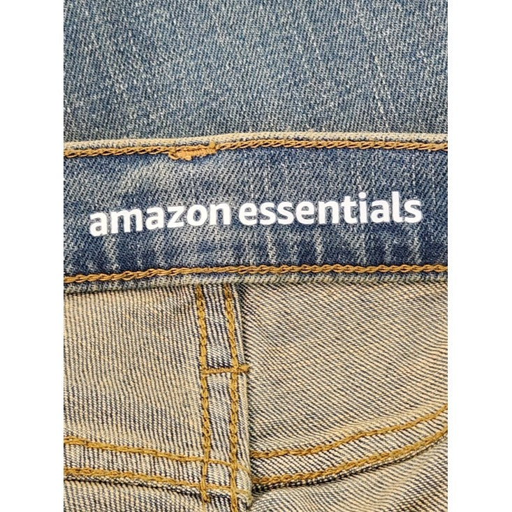 Amazon Essentials Mud Wash Athletic Fit Jeans Size 34x32 NWT