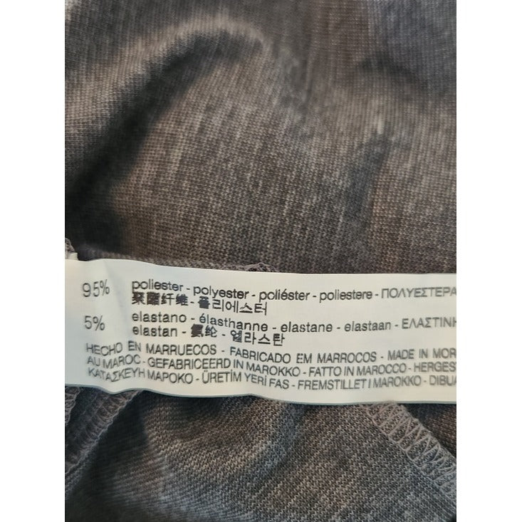 Zara Charcoal Gray Bodycon Dress Size Medium NWOT