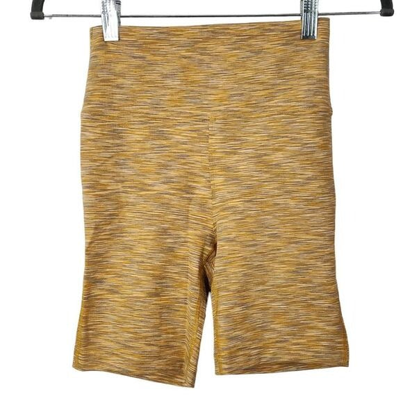 Outdoor Voices Yellow Athletic Shorts Size XS Yellow Workout Shorts New