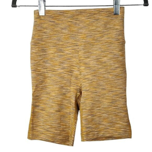 Outdoor Voices Yellow Athletic Shorts Size XS Yellow Workout Shorts New