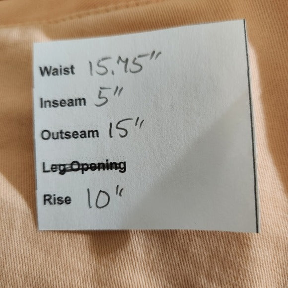 Roundtree & Yorke Peach Chino Shorts Size 32 Men's Preppy Peach Shorts