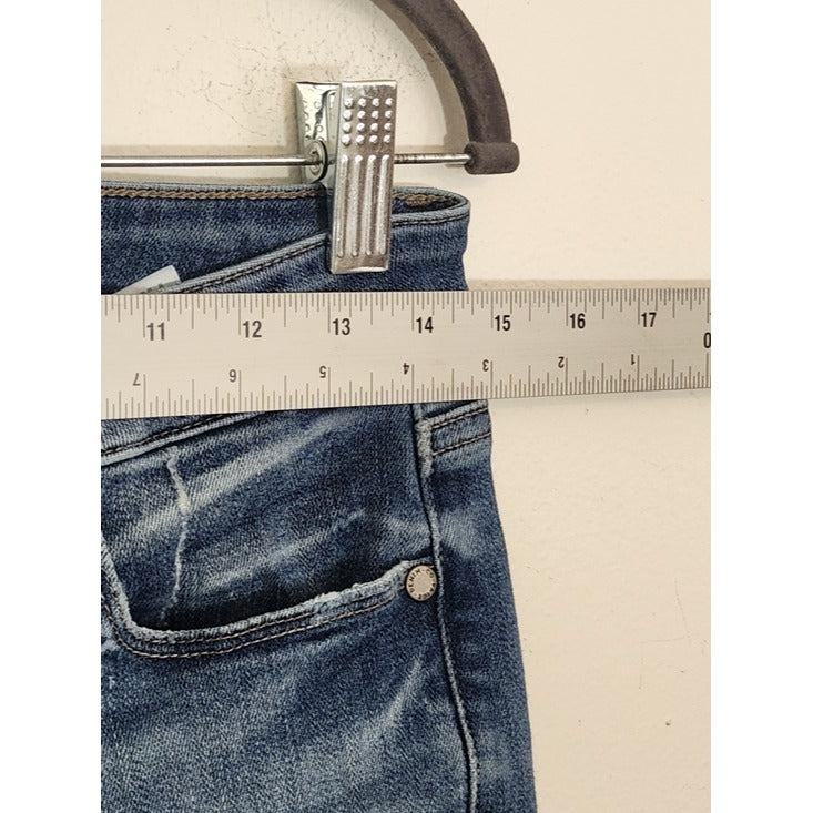 PAIGE Verdugo Ankle Distressed Jeans Raw Hem Size 29