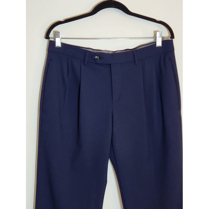 Michael Kors Mens Navy Dress Pants Size 32x30