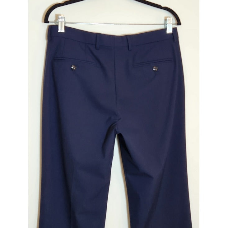 Michael Kors Mens Navy Dress Pants Size 32x30