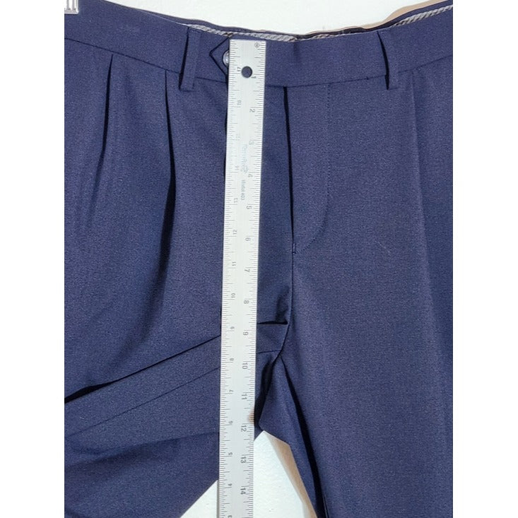 Michael Kors Mens Navy Dress Pants Size 32x30