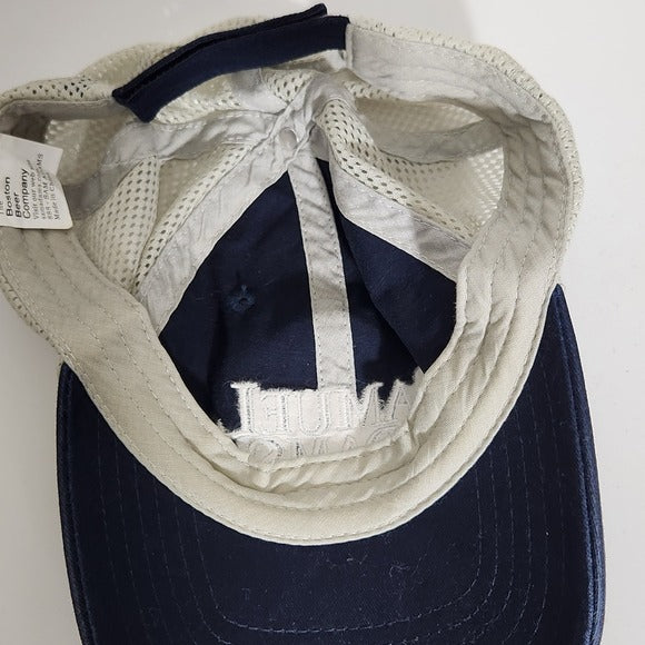 Samuel Adams Navy Logo Trucker Hat Adjustable