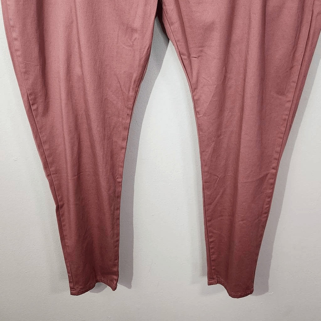 Kurvy Kreamy Pink Skinny Pants NWT Size 22 Plus Size Pink Pants