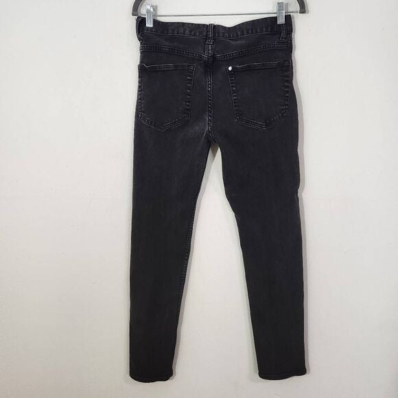 &Denim Men's Black Slim Fit Denim Size 30X32 Black Skinny Jeans