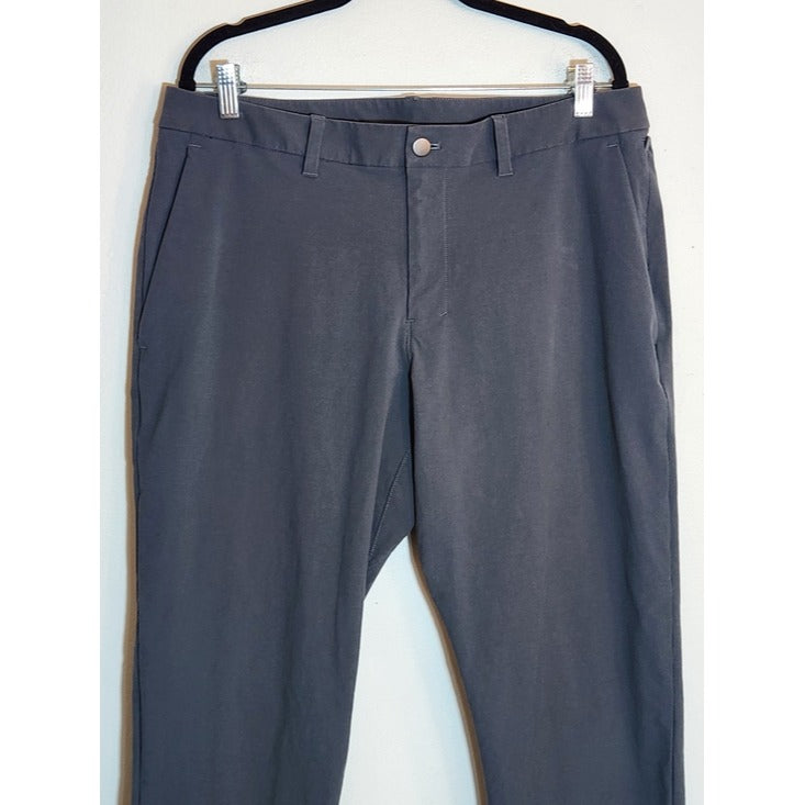 Lululemon Gray Straight Leg Chino Pants Size 36