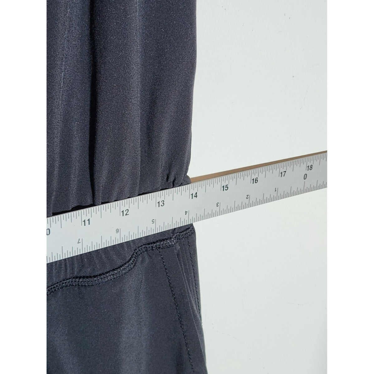 Athleta Black Sleeveless Jogger Jumpsuit with Crossover Back Size 2