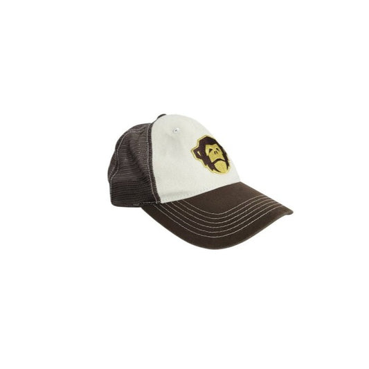 Howler Bros Mens Brown and Cream Monkey Patch Trucker Hat One Size