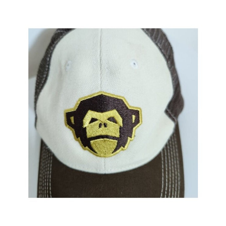 Howler Bros Mens Brown and Cream Monkey Patch Trucker Hat One Size