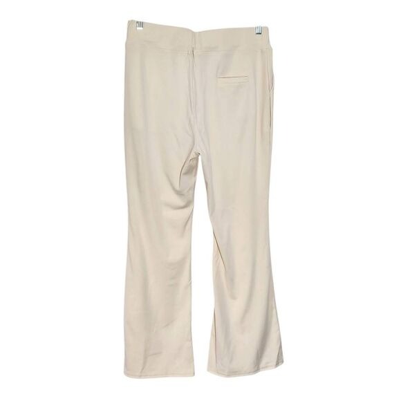Cream Pull-on Stretchy Yoga Pants Size 2XL Cream Yoga Pants