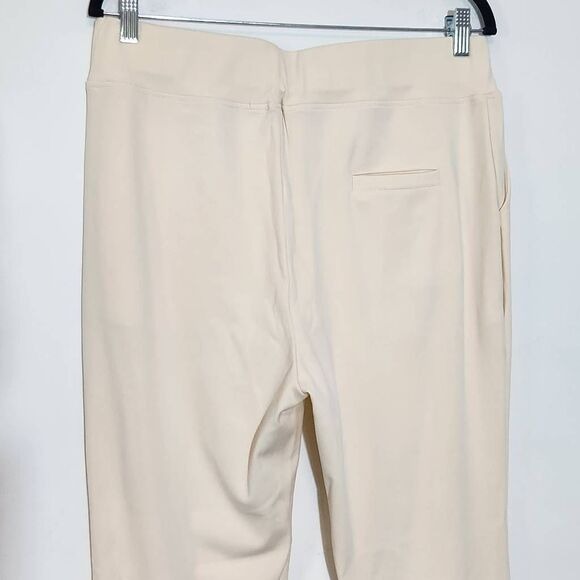 Cream Pull-on Stretchy Yoga Pants Size 2XL Cream Yoga Pants