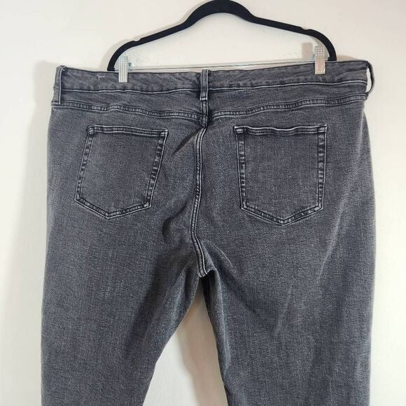 St. John's Bay Black Girlfriend Straight Leg Jeans Size 24