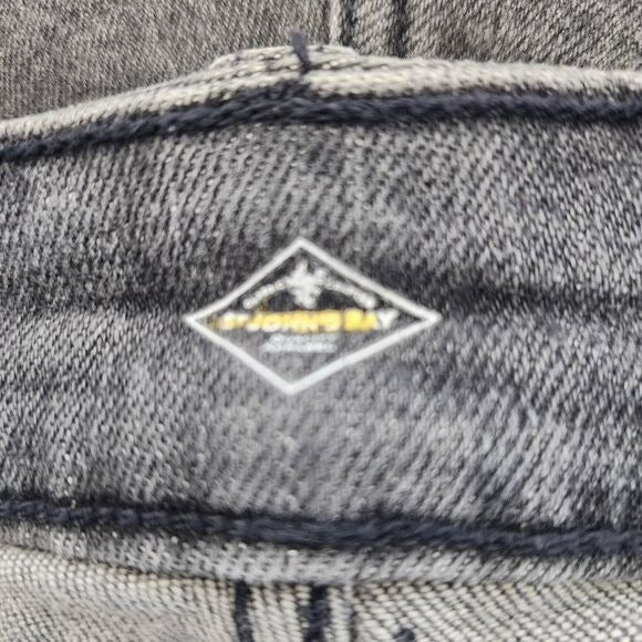 St. John's Bay Black Girlfriend Straight Leg Jeans Size 24