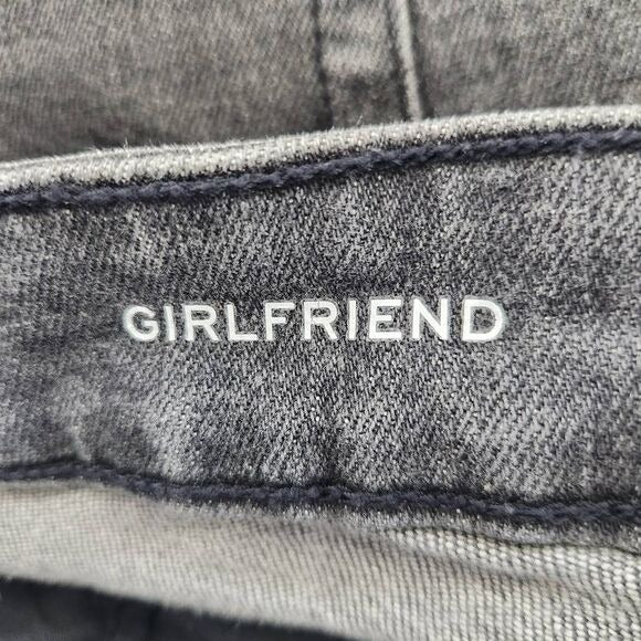 St. John's Bay Black Girlfriend Straight Leg Jeans Size 24